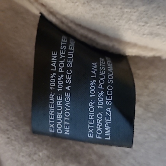 Bernardo Women's Beige Button-Up Blazer size M - Picture 7 of 11